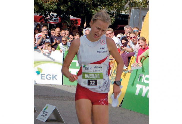 IMPONERTE: Victoria Hæstad Bjørnstad var svært nær en finaleplass, men endte på en sterk 7. plass på knockout sprinten i Sveits.