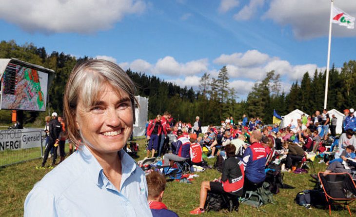 PRESIDENT: Norges Orienteringsforbunds øverste leder håper vi kan bruke jubileumsåret til å begeistre en som ikke er o-løper. Foto: Jens O. Kløvrud