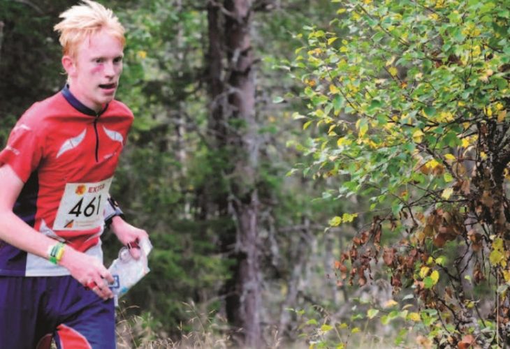 GULLØP: Martin Vehus Skjerve løp inn til gull på langdistansen i H17-18.