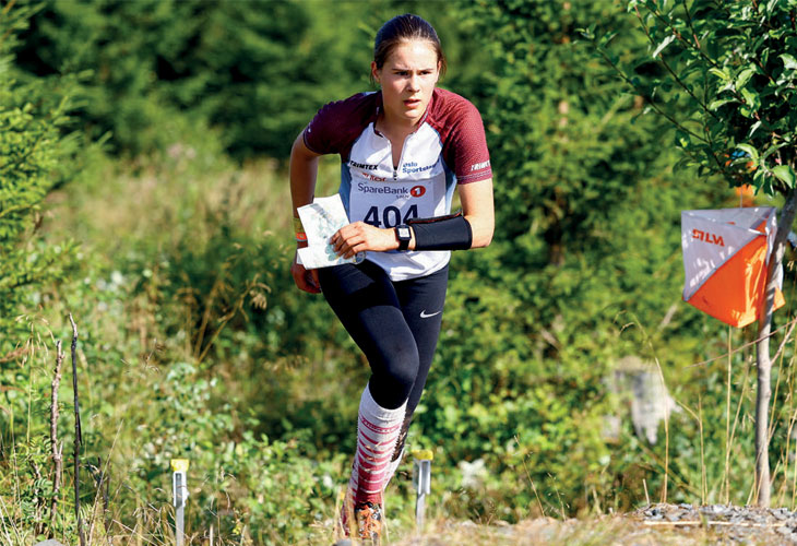 UBESEIRET: Etter fire konkurranser i Hovedløpet er Eira Skaarer Wiklund ubeseiret. I Levanger var hun nok en gang suveren i D15. FOTO: PER IVAR SKINDERHAUG