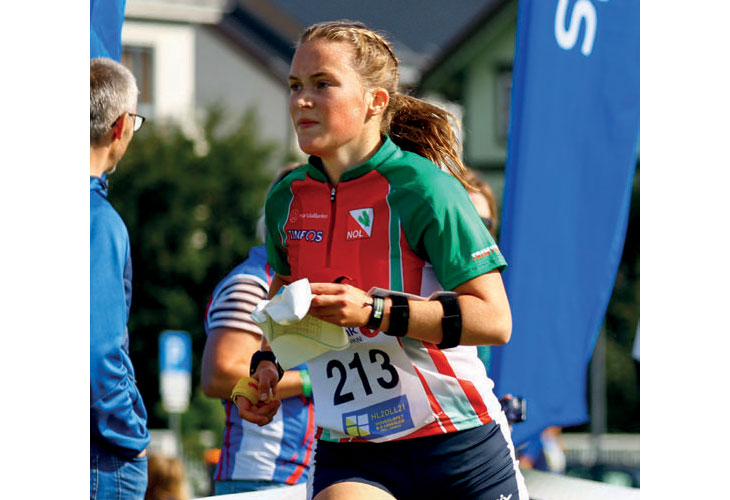 DOBBELT GULLVINNER: Synne Sandven vant både sprinten og langdistansen i Levanger. På seks forsøk står Notodden-jenta med fem gull i Hovedløpet. FOTO: PER IVAR SKINDERHAUG